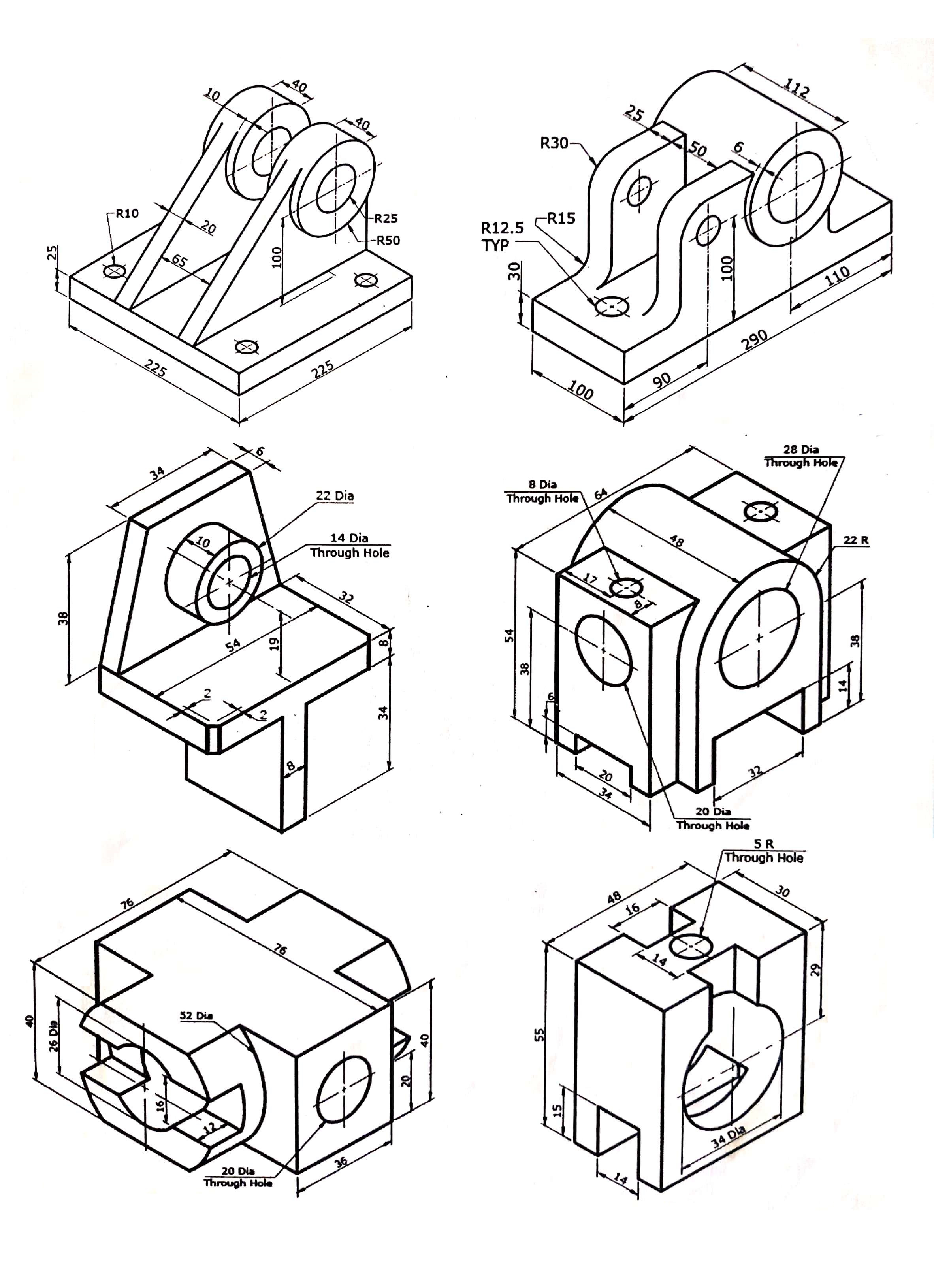 AutoCAD Mechanical Workbook